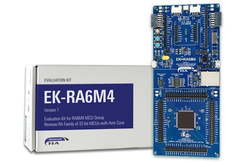 ルネサス エレクトロニクス社製 EK-RA6M4 評価キット